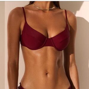 Bordeaux Sanori Bikini Set